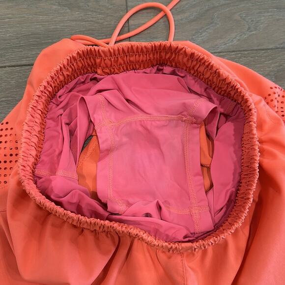 ZYIA ACTIVE Electric Coral Pink Charger Workout Gym Running‎ Bike Shorts Size XS - Picture 10 of 14